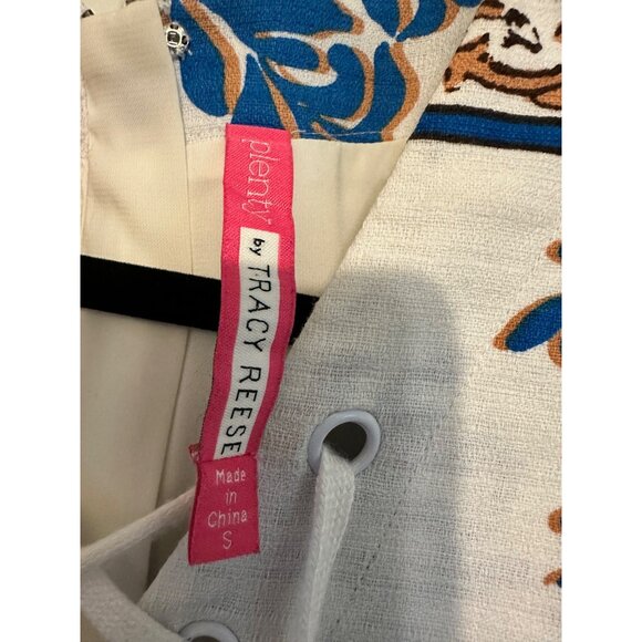 Anthropologie Plenty By Tracy Reese‎ Sleeveless Floral Print Lace-Up Dress S - Picture 6 of 10